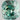 0.09 Carat CUSHION FANCY DEEP BLUISH GREEN Diamond