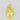 0.50 Carat PEAR FANCY INTENSE YELLOW  Diamond