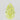 0.50 Carat PEAR FANCY GREEN-YELLOW  Diamond