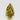1.00 Carat PEAR Fancy Deep Brownish Greenish Yellow Diamond