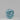 0.11 Carat CUSHION Fancy Vivid Bluish Green Diamond