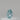 0.09 Carat PEAR Fancy Intense Blue-Green Diamond