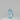 0.11 Carat PEAR Fancy Intense Blue-Green Diamond