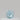 0.10 Carat CUSHION Fancy Intense Blue-Green Diamond