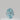 0.10 Carat OVAL Fancy Intense Blue-Green Diamond