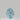 0.10 Carat OVAL Fancy Intense Blue-Green Diamond