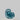 0.21 Carat HEART Fancy Vivid Blue-Green Diamond