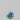 0.10 Carat HEART Fancy Vivid Blue-Green Diamond