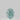 0.12 Carat OVAL Fancy Intense Blue-Green Diamond