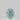 0.12 Carat OVAL Fancy Intense Blue-Green Diamond