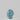 0.08 Carat OVAL Fancy Intense Green-Blue Diamond