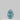 0.07 Carat PEAR Fancy Intense Green-Blue Diamond
