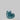 0.14 Carat HEART Fancy Vivid Blue-Green Diamond