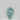 0.13 Carat OVAL Fancy Intense Bluish Green Diamond