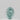 0.13 Carat OVAL Fancy Intense Bluish Green Diamond