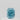 0.12 Carat RADIANT Fancy Vivid Green-Blue Diamond