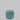 0.20 Carat CUSHION Fancy Vivid Blue-Green Diamond