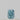 0.13 Carat RADIANT Fancy Intense Greenish Blue Diamond