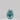 0.08 Carat PEAR Fancy Vivid Blue-Green Diamond