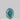 0.11 Carat OVAL Fancy Vivid Blue-Green Diamond