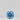 0.06 Carat CUSHION Fancy Vivid Green-Blue Diamond