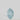0.08 Carat OVAL Fancy Intense Green-Blue Diamond