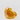 0.57 Carat HEART FANCY DEEP ORANGE-YELLOW  Diamond