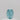 0.14 Carat OVAL Fancy Vivid Blue-Green Diamond