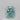 0.39 Carat RADIANT FANCY INTENSE BLUE-GREEN  Diamond