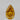 1.01 Carat PEAR FANCY DEEP ORANGE-YELLOW  Diamond