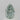 0.53 Carat PEAR Fancy Intense Bluish Green Diamond