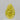 0.51 Carat PEAR FANCY VIVID YELLOW  Diamond