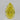 0.56 Carat PEAR FANCY VIVID YELLOW  Diamond