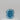 0.17 Carat CUSHION Fancy Vivid Green-Blue Diamond