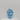 0.11 Carat OVAL Fancy Intense Green-Blue Diamond