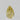 1.00 Carat PEAR FANCY DEEP  YELLOW Diamond