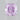 0.05 Carat CUSHION Fancy Intense Pinkish Purple Diamond