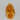 0.51 Carat PEAR FANCY VIVID YELLOWISH ORANGE  Diamond