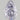0.10 Carat PEAR Fancy Light Gray-Blue Diamond