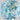 0.14 Carat CUSHION FANCY VIVID  GREEN-BLUE Diamond